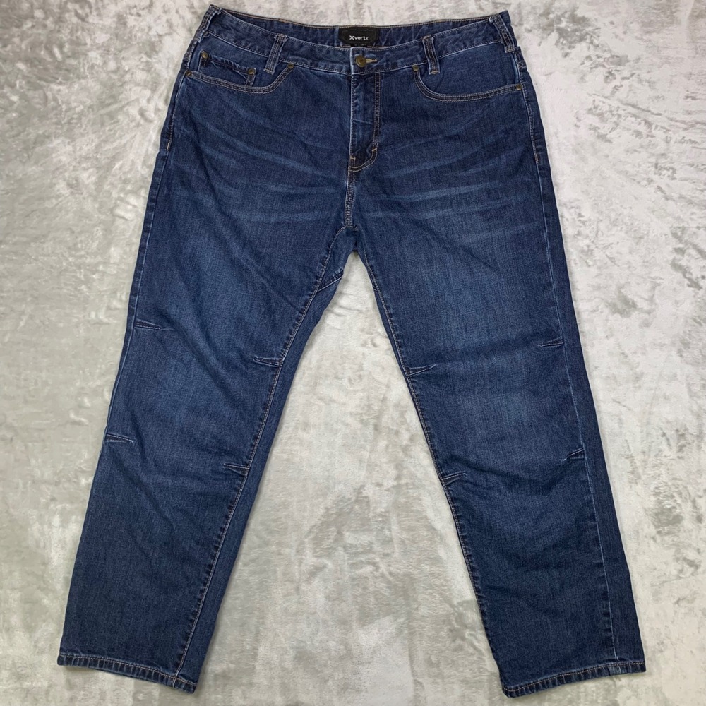 Vertx Defiance Jeans Mens 38x30 Articulated Knee Tactical Dark Wash VTX1230